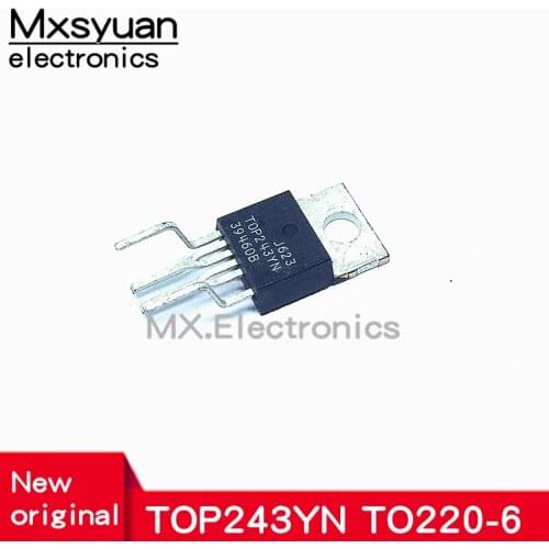 10PCS TOP243YN TO220 TOP243 TO220-6 TOP243Y TO-220 243YN
