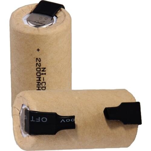 Lowest price 20 piece SC battery 1.2v batteries rechargeable 2200mAh nicd battery for power tools akkumulator