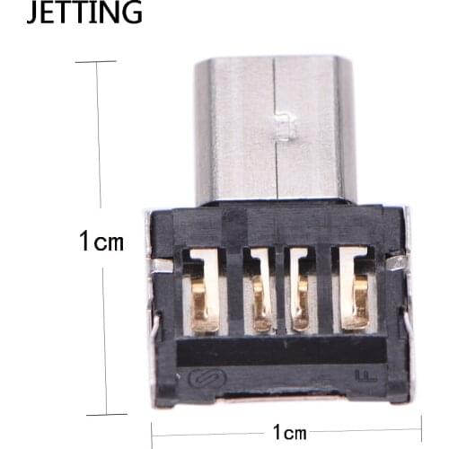 JETTING Micro USB Flash Disk U Disk 5pin OTG Adapter Converter For Xiaomi Samsung HuaWei Phone Tablet 1pcs