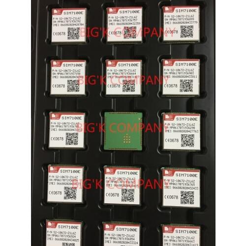 JINYUSHI FOR 5PCS SIM7100E 4G 100% New&Original Genuine Distributor TDD-LTE/FDD-LTE/WCDMA Embedded quad-band module