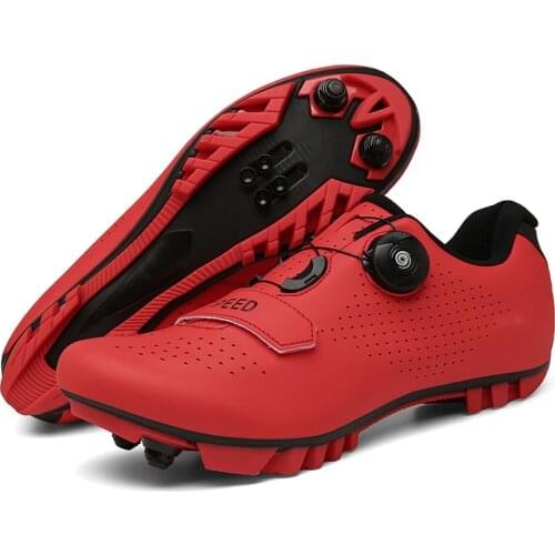 MTB Cycling Sneakers Men Breathable Nonslip Trail Mountain Bike Shoes SPD Cleats Women Road Speed Bicycle Shoes Racing Footwear