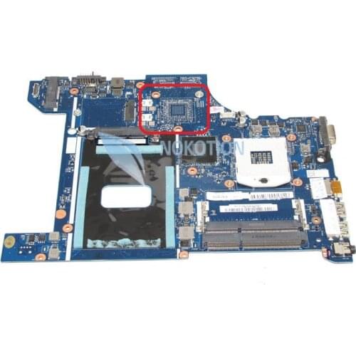 NOKOTION Laptop Motherboard For Lenovo E531 Main board FRU 04Y1299 VILE2 NM-A044 HM77 DDR3 FULL WORK
