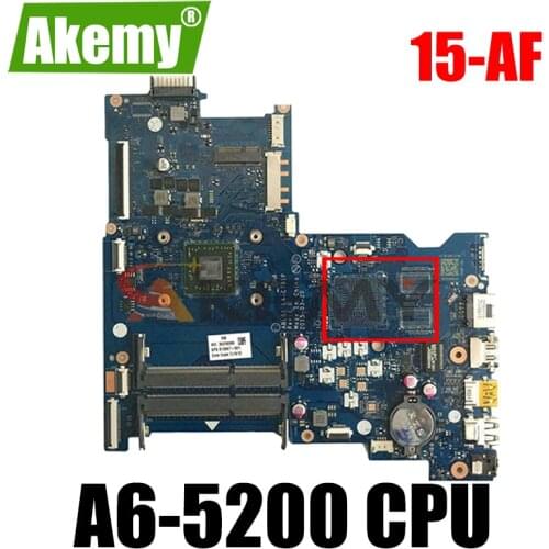 Original For HP 15-AF 15-AF131DX Laptop Motherboard 827705-501 827705-001 ABL51 LA-C781P W/A6-5200 CPU 100% Tested Fast Ship