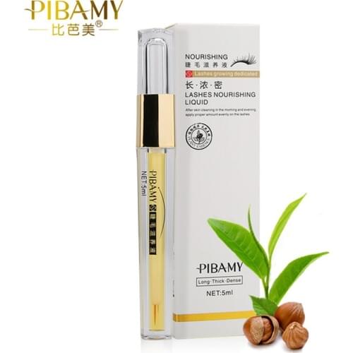 PIBAMY 50g Original Herbal Makeup Eyelash Growth Treatments Liquid Serum Enhancer Eye Lash Longer Thicker Eyelash Growth Liquid