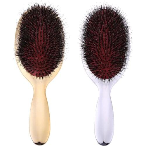 Hair Scalp Massage Comb Anti-Static Hair Brush Boar Bristle Massage Air Cushion Comb Hairdressing Hair Brush Styling Tool