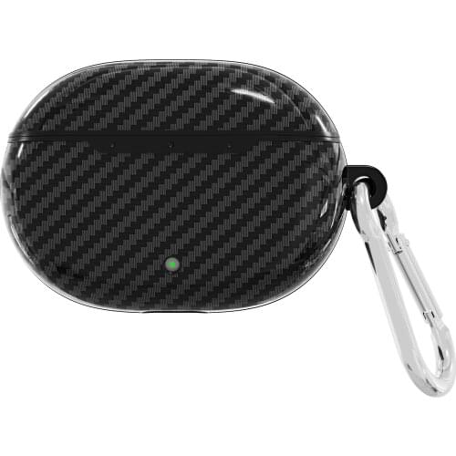 Luxury Carbon Fiber Pattern Bluetooth Wireless Earphone Case For Beats-Studio Buds Charger Box PC Shockproof Protection Cover