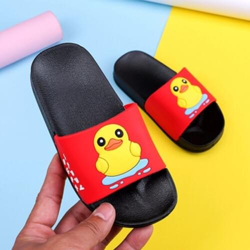 Summer New Boys Girls Slide Sandals Children Outdoor Beach Pool Sandal Home Soft Anti-Slip Bath Slippers for Little Kid/Big Kid