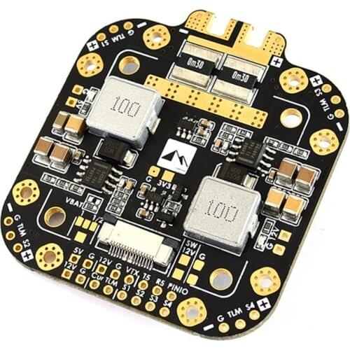 Matek System XCLASS FCHUB-12S PDB Board 5V & 12V Output w/ Current Sensor 3-12S Lipo for RC Drone