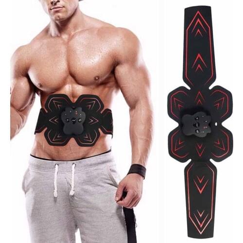 Ab Trainer Stimulator Muscle Toner for Men Women Abdominal Workout Fitness Equipment Home Muscle Toning Belt Boday Slimming