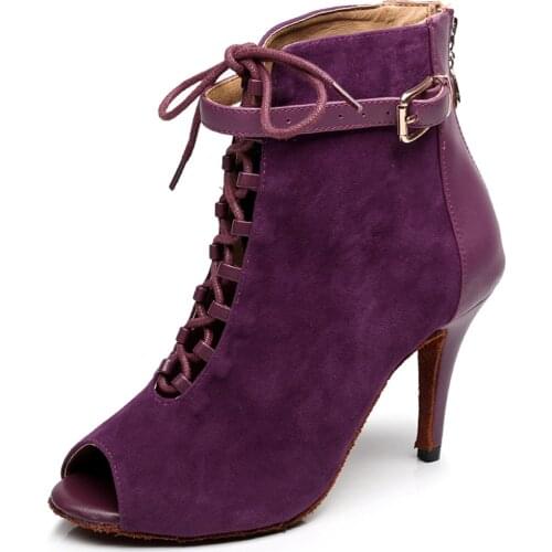 HOT New Stye Salsa jazz Tango ballroom Outdoor standard latin dance shoes for women dancing newmen high heels Flock