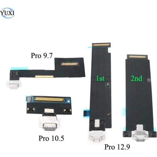 YuXi USB Charger Port Charging Dock Connector Flex Cable For iPad Pro 9.7 A1673 A1674 A1675 10.5 A1701 A1709 12.9 A1584 A1652