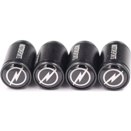 4pcs Car Moto Bike Tire Wheel Valve Cap Dust covers Car Styling for Opel Auto Pendant Car Accessories