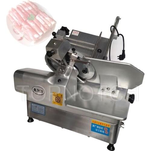 High Quality Automatic Electric Slicer Beef Slicer Mutton Slicer Freezing Beef Mutton Roll Slicer