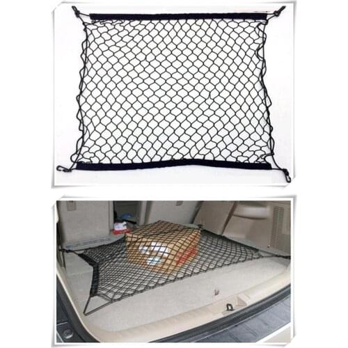 Car Styling Trunk Net Mesh Storage Bag Pocket For Citroen C5 AIRCROSS C3-XR Peugeot 2008 3008 4008 5008 Renault Koleos captur