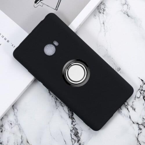 For Xiaomi Mi Note 2 Back Ring Holder Bracket Phone Case Cover Phone TPU Soft Silicone Cases for Xiaomi Mi Note 2 2015213 5.7