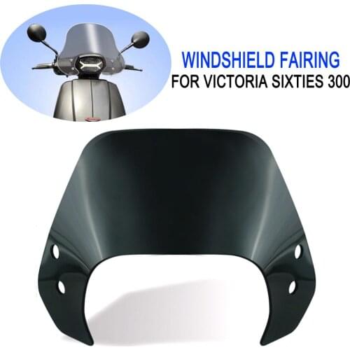 Screen Windshield Fairing Windscreen For VICTORIA Sixties 300i Motorcycle Accessories