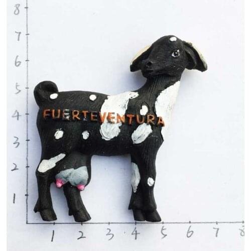 Spain Fuerteventura goats stereo Fridge Magnet