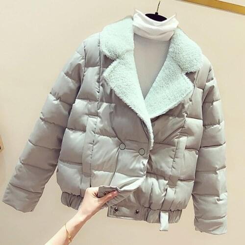 Fashion Korean 2020 Short Jacket Women Winter Coats Down Cotton Waterproof Windproof New Casual Outdoor Sporting Parkas