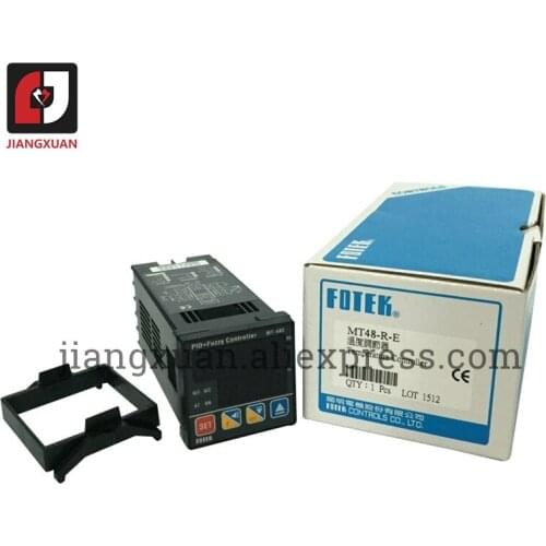 MT48-R-E Fotek Microcomputer Temperature Controller 90-265VAC Relay Output Intelligent Pid Temperature Controller for Fotek