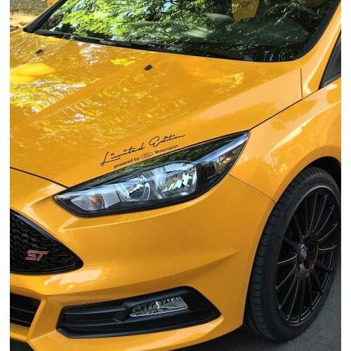 For Limited Edition powered by Ford Motorsport Sport Mind Sticker RS Decal