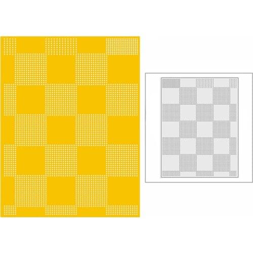 New 2021 Lattice Grid Square Panel Metal Cutting Dies for DIY Scrapbooking and Card Making Background Embossing Craft No Stamps