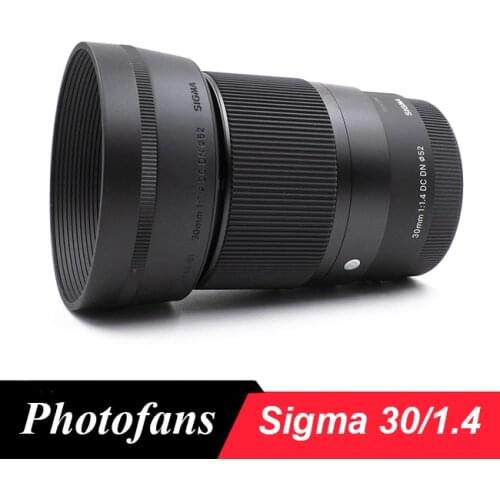Sigma 30mm f1.4 DC DN Contemporary Lens for Sony E A5000 A6000 A6300 A6500
