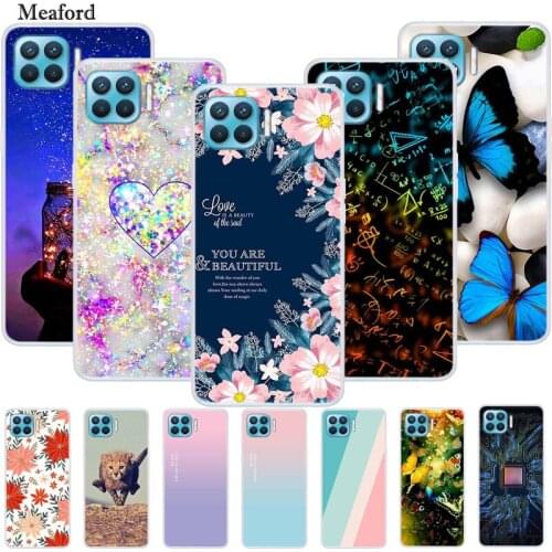 For OPPO F17 PRO Case Luxury Silicone TPU Soft Cover Phone Case for OPPO F17 F 17 Shockproof Cute TPU Bumper Funda Coque Capa