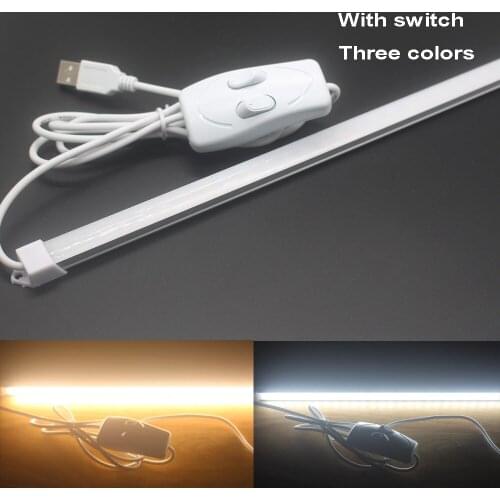 SMD 2835 5V USB LED Strip Bar USB LED Desk Table Lamp Light for Bedside Book Reading Study Office Work Children Night Light