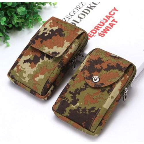 Outdoor Tactical Belt Waist Bag Utility Molle Pouch Mobile Phone Pouch Sports Oxford Wear-resistant Travel Bag For Men 2021