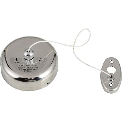 Horse Extendable Drying Rack Clothes Rope Wall mount 304 Stainless Steel Clothesline Folding Clothes