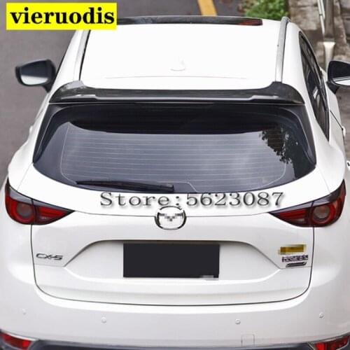 For MAZDA CX-5 CX5 2017 2018 2019 2020 ABS Exterior Rear Spoiler Tail Trunk Boot Wing Decoration Car Styling