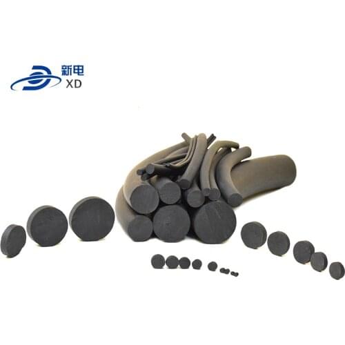 High quality solid round stick rubber strip