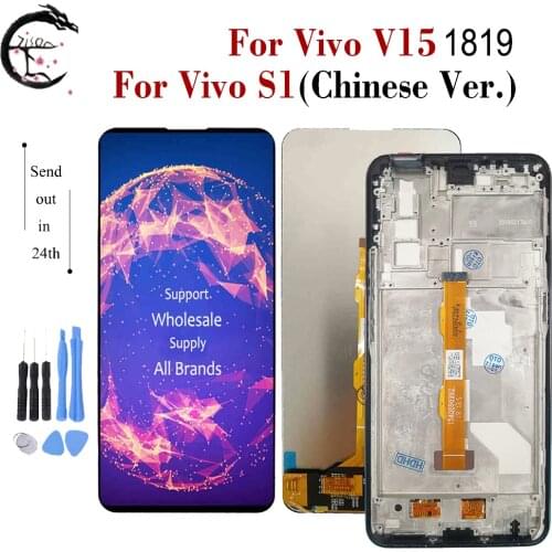 6.53" New LCD For Vivo V15 1819 Display Screen Touch Digitizer Assembly For Vivo S1 (Chinese Version) LCD Display Replacement