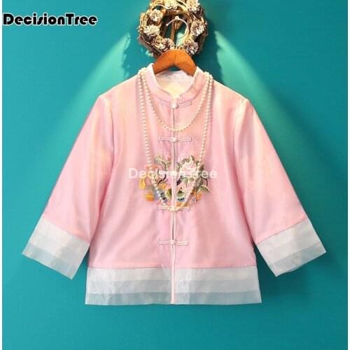 2021 women clothing qipao jacket tang costume chinese style coat traditional qipao cheongsam jacket elegant lady outerwear