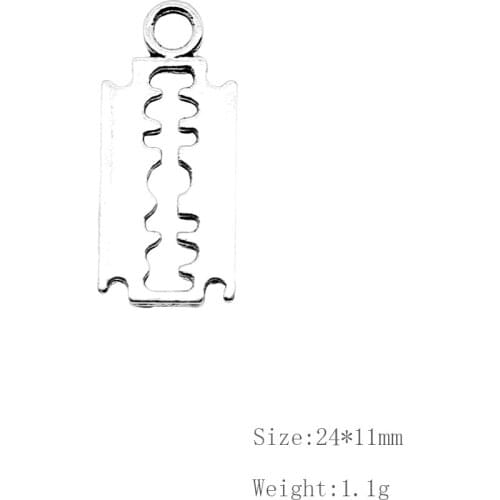 8pcs High Quality Taliyah Razor Blades charms pendant jewelry findings components handmade jewelry