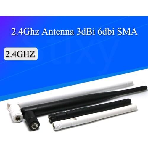 10PCS 2.4GHz 6dBi/3dbi WIFI Antenna 2.4G Antenna Aerial RP-SMA Bluetooty Male Female Wireless Router Connector WLAN/WiMAX/MIMO