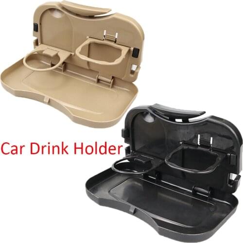 Car Drink Holder Folding Car Cup Holder Bracket for Food Auto Back Rear Seat Table Cup Phone Holder Car Storage Box Universal