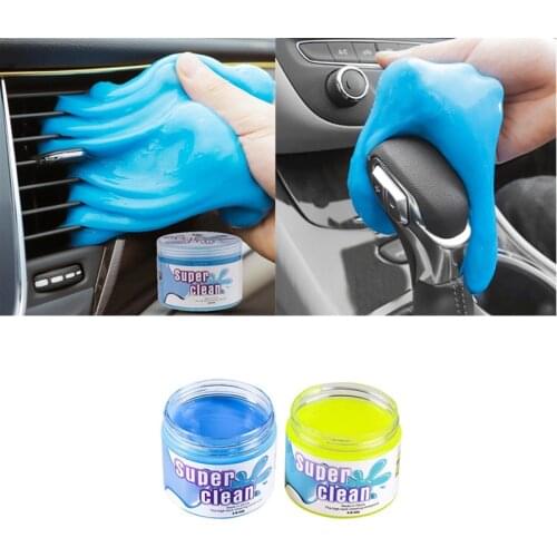 Car Interior Dashboard Air Vent Cleaner Gel Wash Mud Keyboard Fan Corner Gap Dust Dirt Remove Slime Auto Dusting Tools