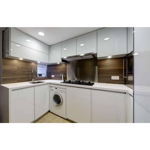 2017 spray paint high gloss lacquer plywood carcase modular kitchen cabinets furniture hot sales kitchen unit