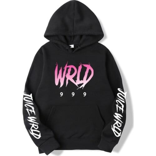 Mens Hoodies 2020 New Arrivals Fashion print pop hip hop Custom Hoodie Men/Women Juice Wrld sweatshirt Hoody Coats