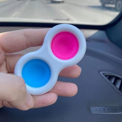 Squishy Simple Dimple Toy Adults Relieve Stress Kids Intelligent Develope Toys Early Educational Colorful Pressing Plate