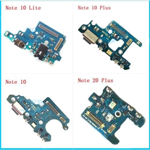 New Original USB Charger Charging Dock Port Connector Flex Cable For Samsung Galaxy Note10 N970F Note 10 Lite Note10 Plus N976B