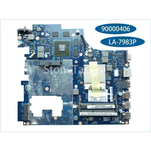 Original FRU QIWG7 LA-7983P for Lenovo Ideapad G780 Laptop Motherboard 90000406 N13P-GL-A1 HM76 DDR3 100% Tested