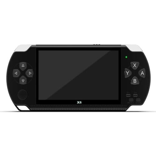 4.3 inch screen Handheld Game Console mp4 player MP5 game player real 8GB support for 8Bit 16bit 32bit games,camera,video
