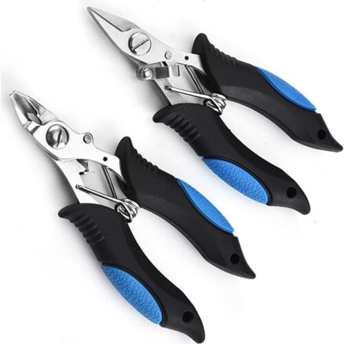 Fishing Pliers Stainless Steel Fishing Clamp Multifunctional Luer Plier Fishing Tackle Fishing Accessories Hook Remover