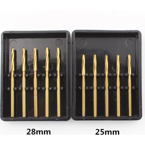 5 pcs Dental drills for dental clinic,dental bur for dental extraction, laboratory supplies dentist tools dental lab instrument