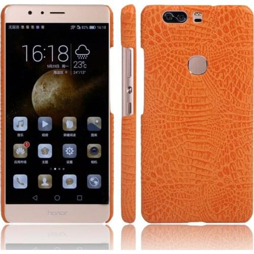 SUBIN Crocodile Skin PU Leather Case For Huawei Honor V8 (5.7 Inch) Back Cover Phone Protective Case With 8 Different Colors