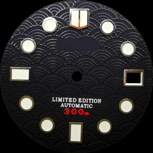 Modified Super Luminous SKX007/009 Small MM Dial BGW9 C3 Dial size 28.5MM