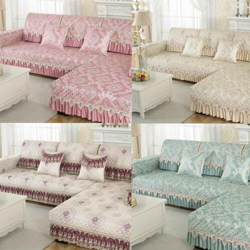 High quality luxury living room sofa cushion fabric minimalist modern combination of all-inclusive non-slip sofa towel shroud