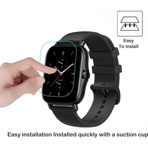 2pcs SOFT FILM HD TPU Screen Protector Film Cover For Xiaomi Huami Amazfit Stratos 3 2 Pace Verge GTR 47mm 42mm Smart Watch